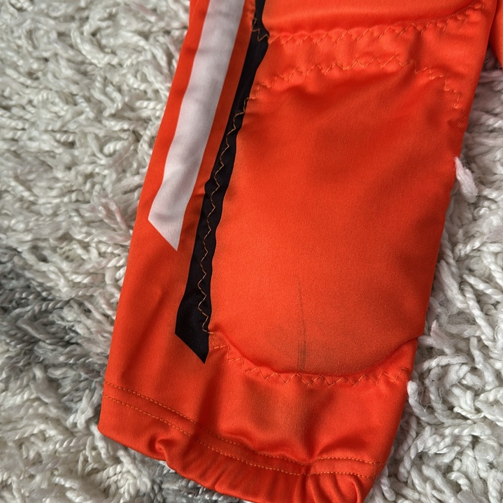 Football Padded Pants Orange Youth Medium - Picture 5 of 6